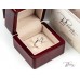  Годежен Пръстен 18К Бяло Злато със  Сертификат IGI  Bloom Jewellery